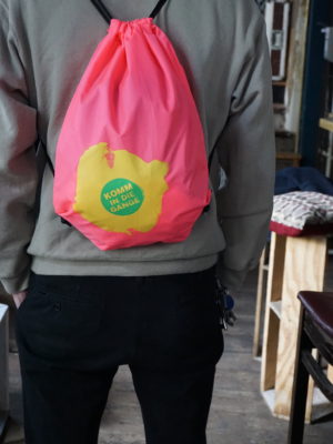 Beutel KOMM IN DIE GÄNGE kontrast